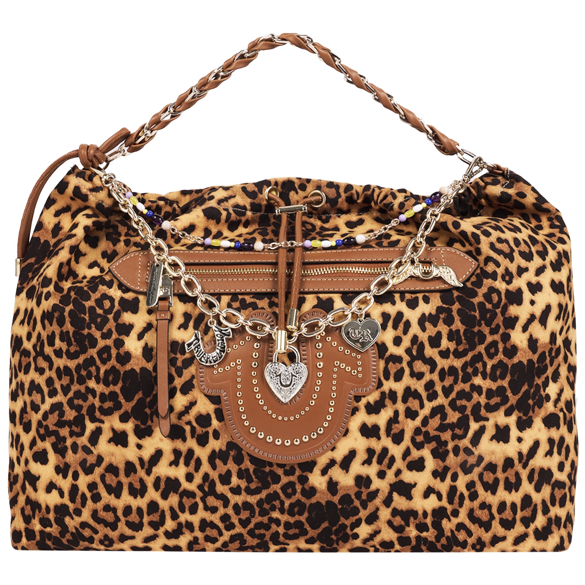 Leopard Print Soft Hobo Bag