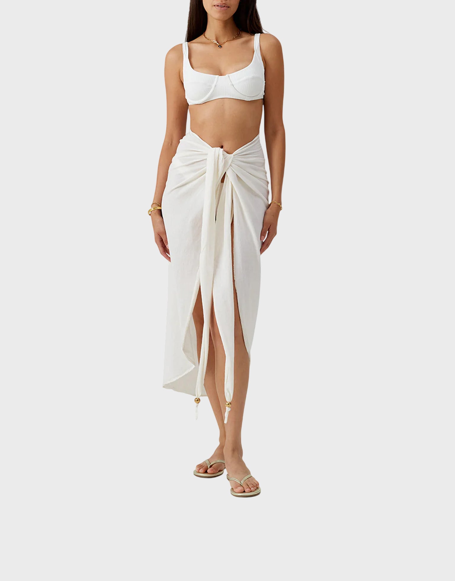 Melissa Odabash Skirt Winnie White
