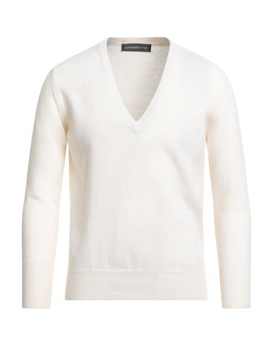 Man Sweater Ivory Size L Wool