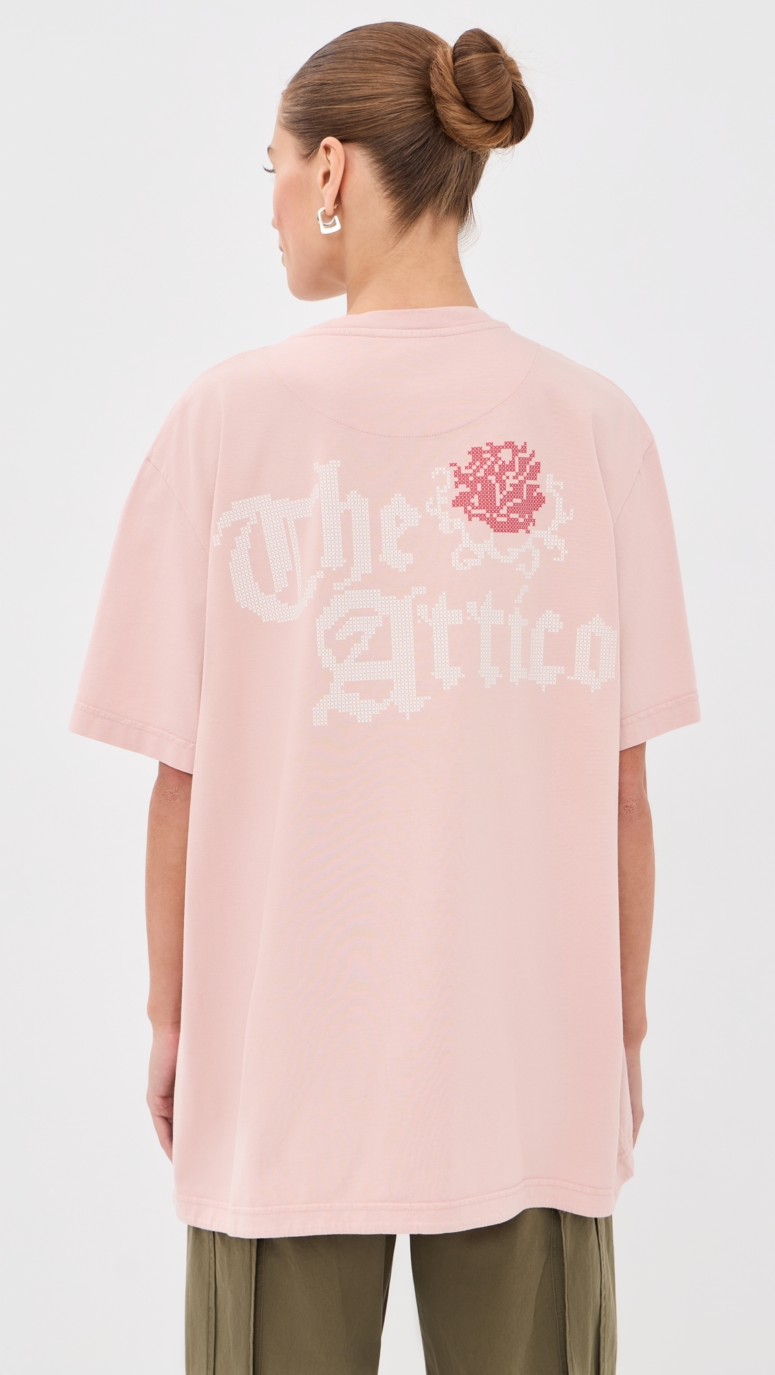 Oversized Logo T-Shirt Rose