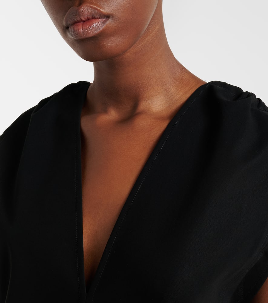 Cotton crêpe top