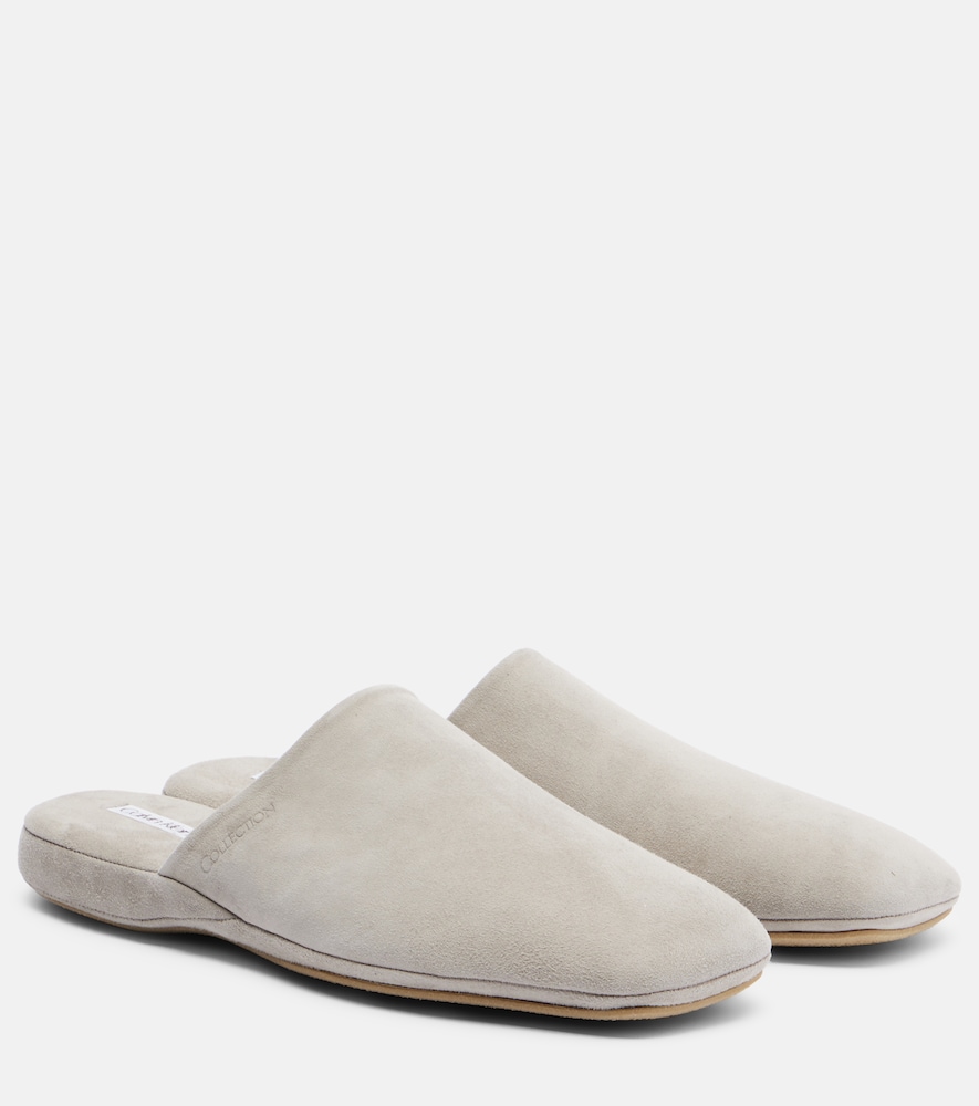 Hugh suede slippers