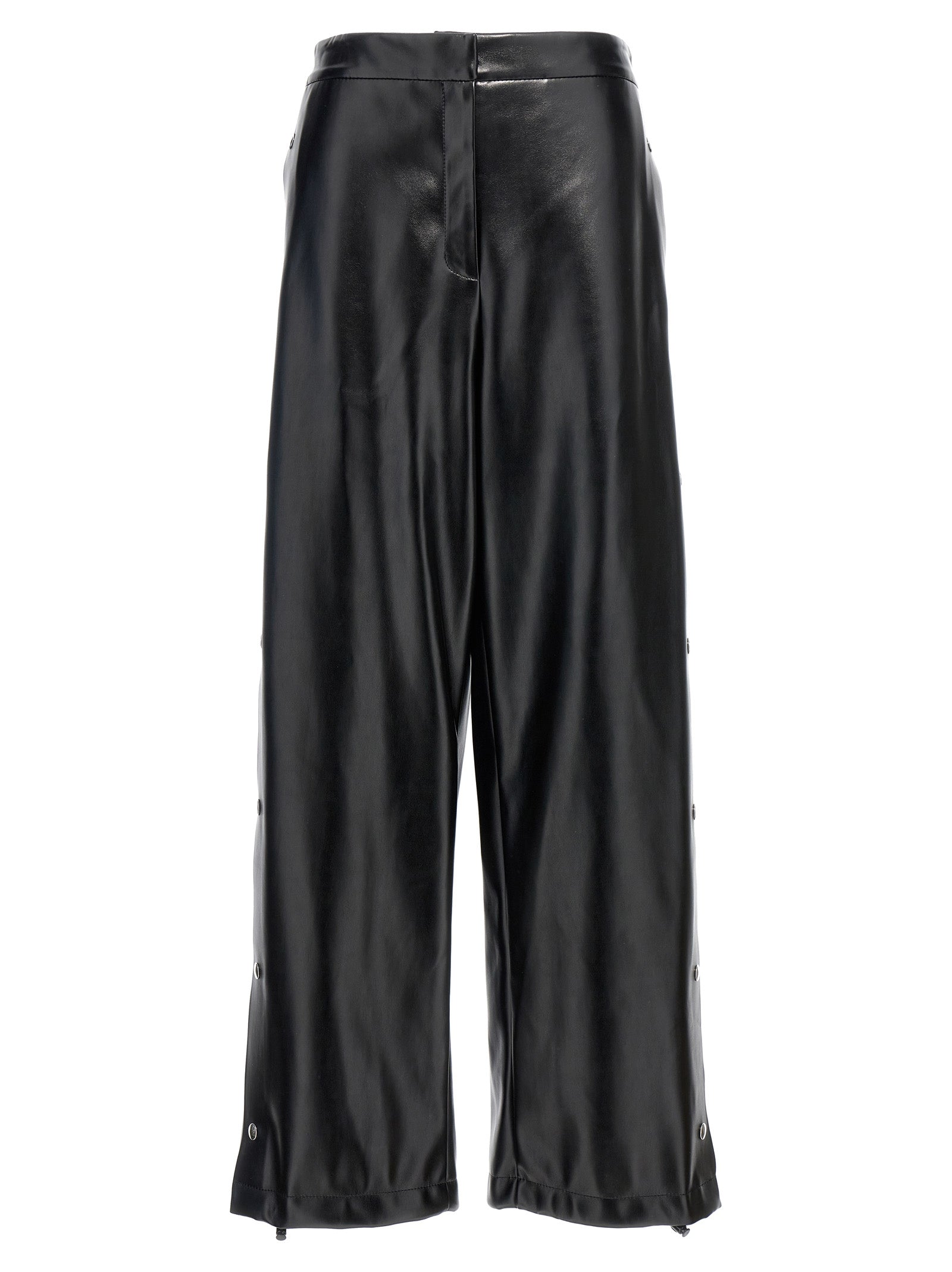 Wide-Leg Alter Mat Trousers — Black
