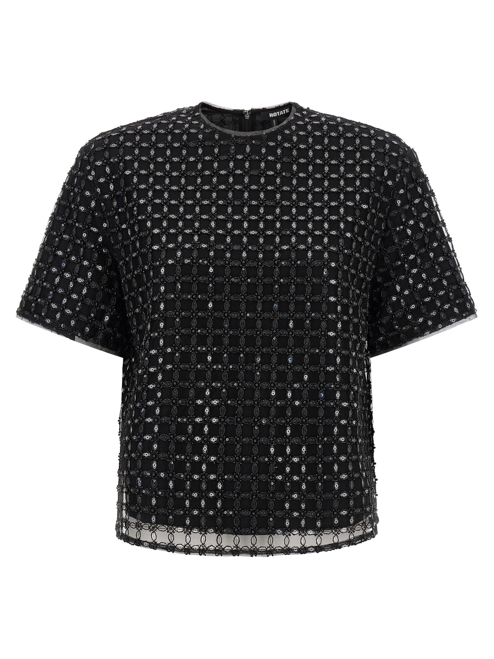 Beaded Oversize Top