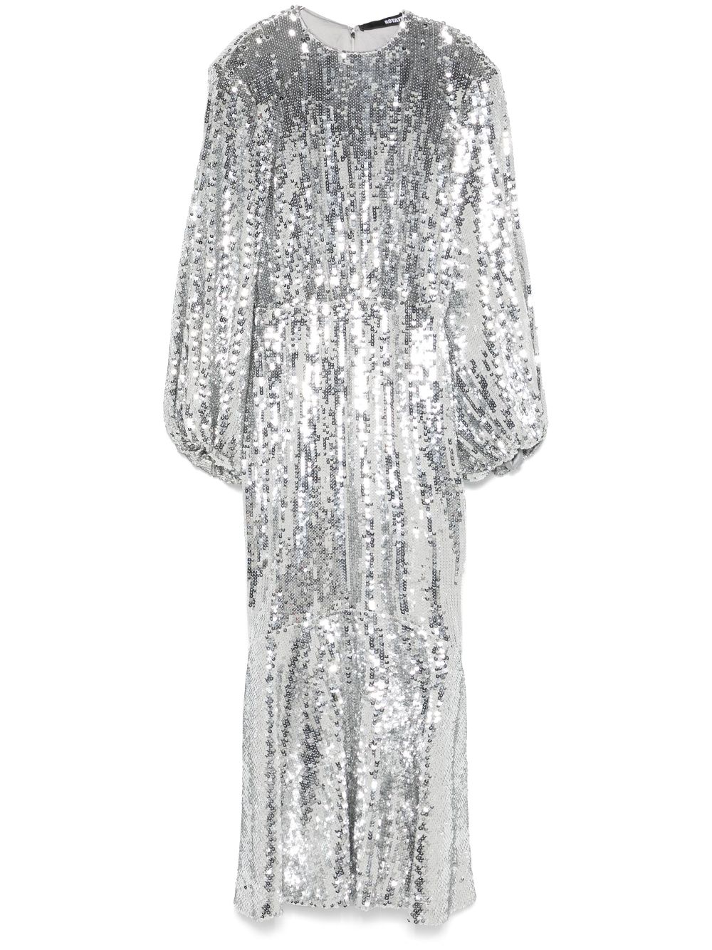 Sequined maxi dress - Silver