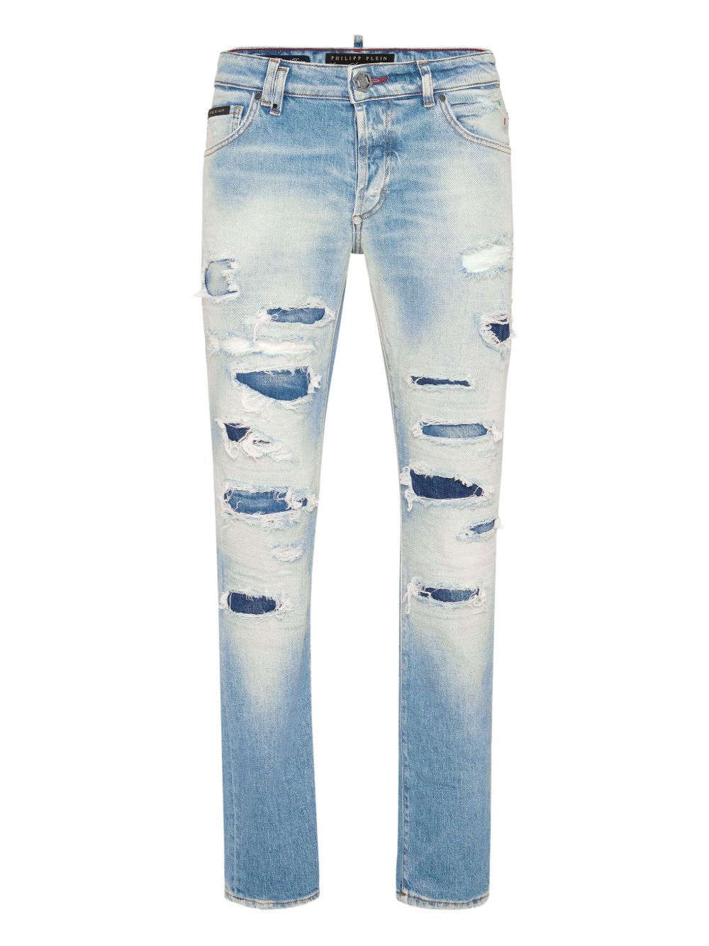Philipp Plein Super Straight Cut Sprint Spirits jeans - Blue