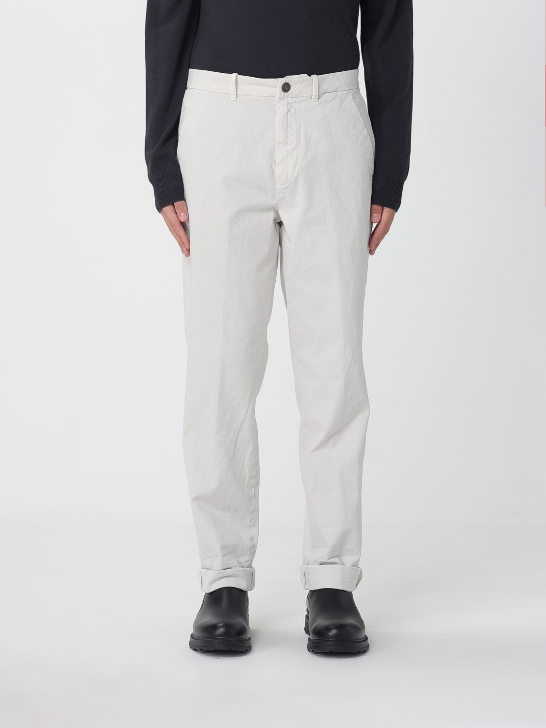 Pants Men color White