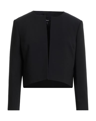 Woman Jacket Black Size 10 Polyester, Triacetate