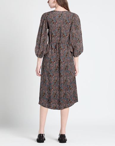Woman Midi dress Brick red