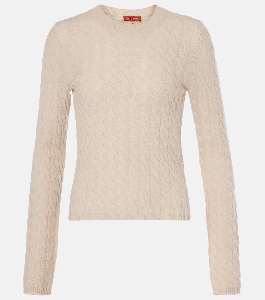 Altuzarra Milla cable-knit cashmere sweater
