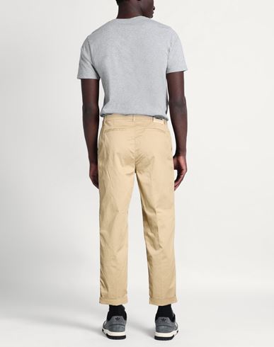 Man Pants Beige Size 30 Cotton, Lyocell, Elastane