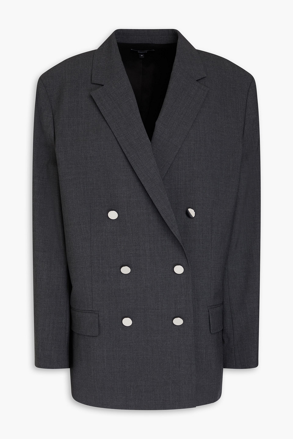 Wool-blend blazer