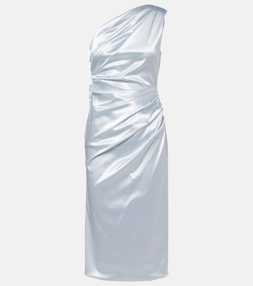 Satin midi dress