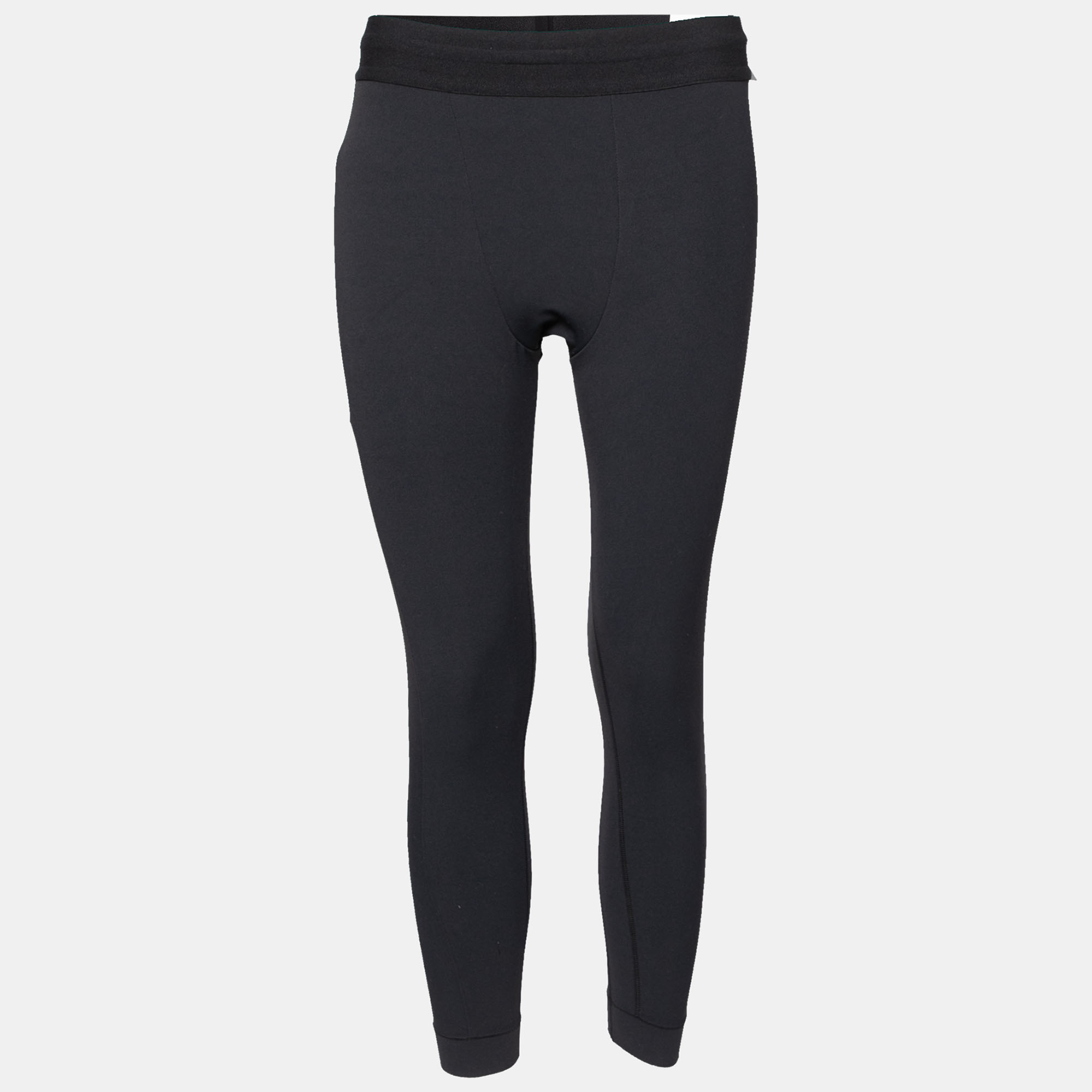 Nike Black Jersey Tight Fit Yoga Pant