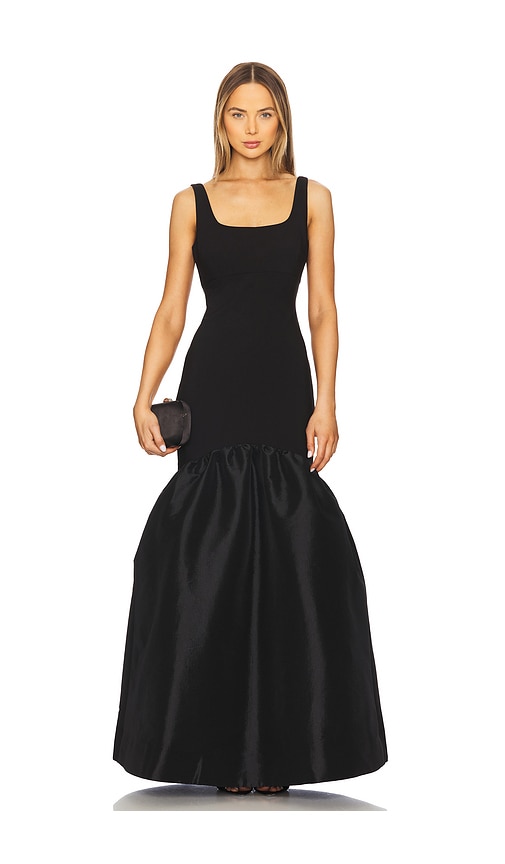 LIKELY Bowie Gown in Black. 0 also