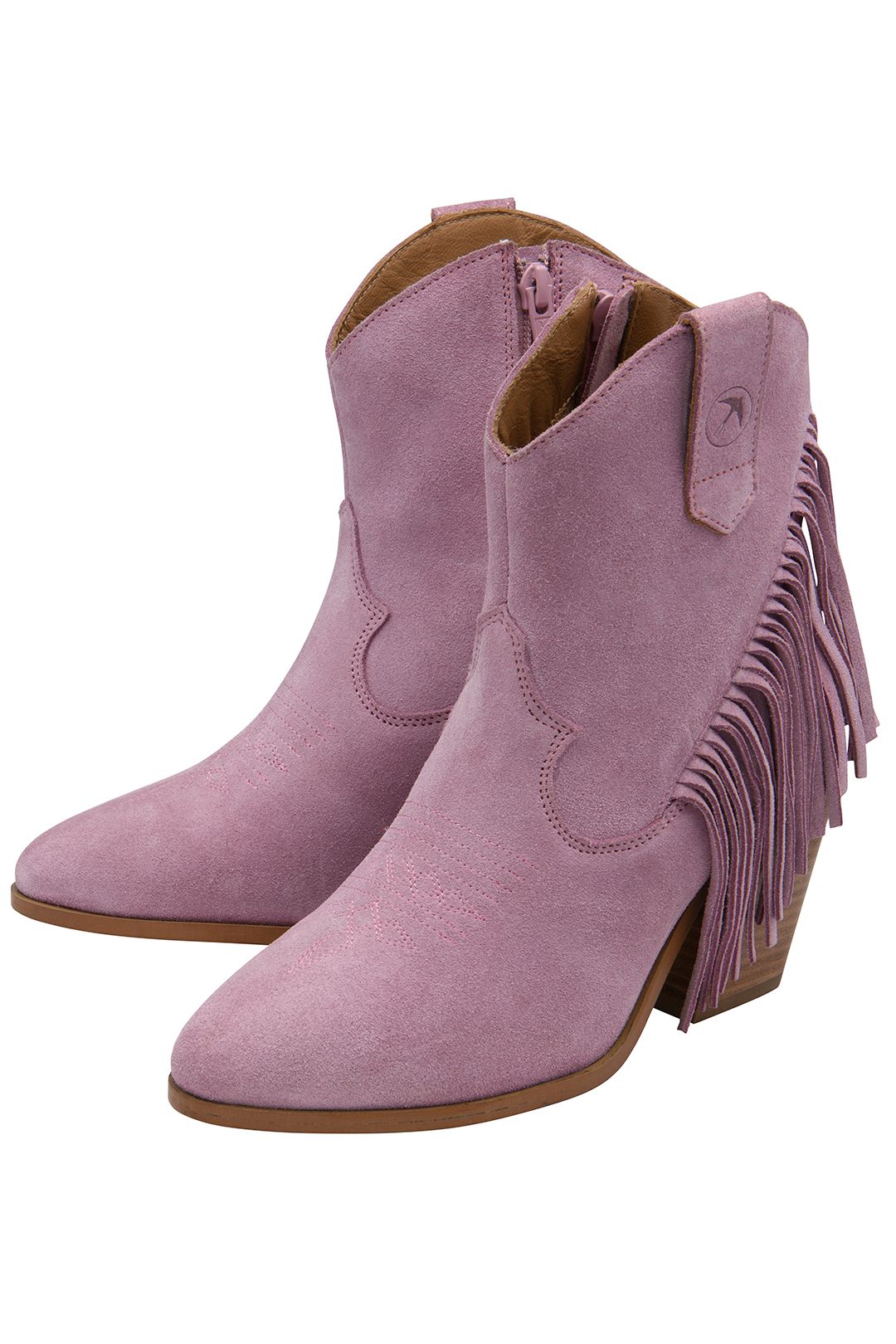 Ravel 'horsley' Suede Ankle Boots In Pink