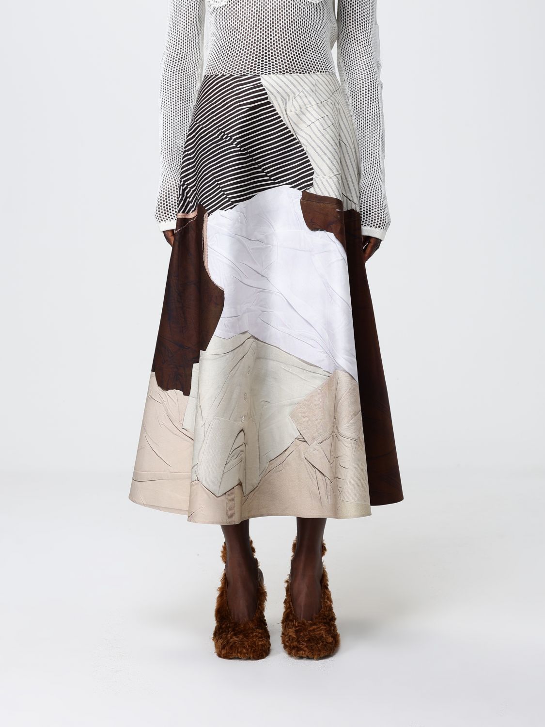 Skirt Woman color Multicolor
