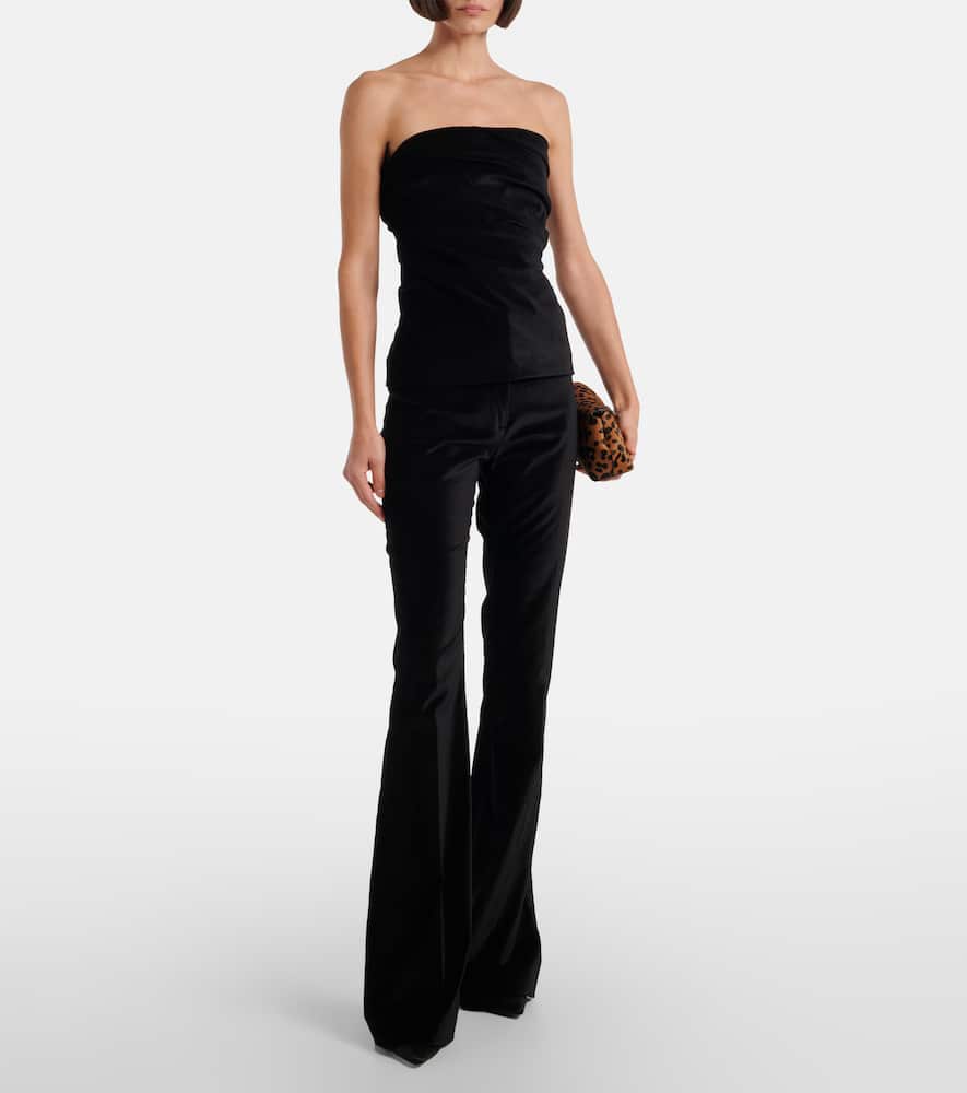 Izel velvet tube top