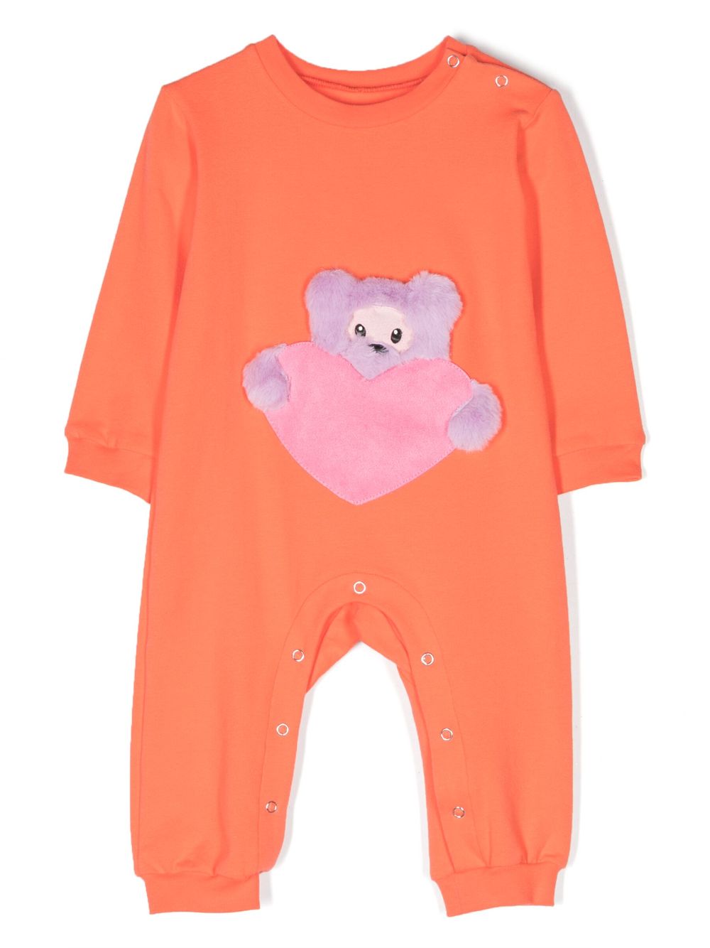 Nima teddy-bear onesie - Orange