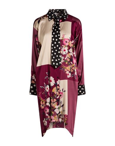 Woman Midi dress Mauve Size 10 Viscose, Elastane