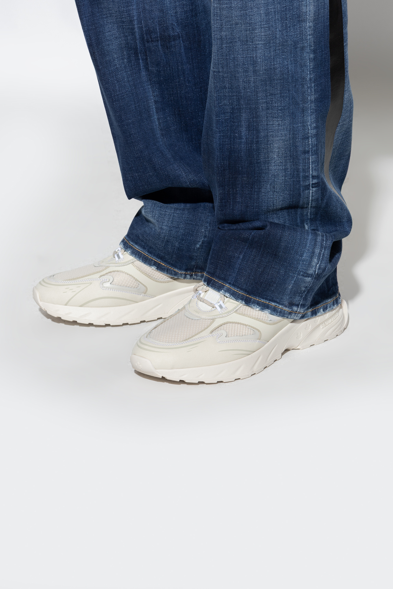 "Sprinter" Sports Shoes, Men's, Cream