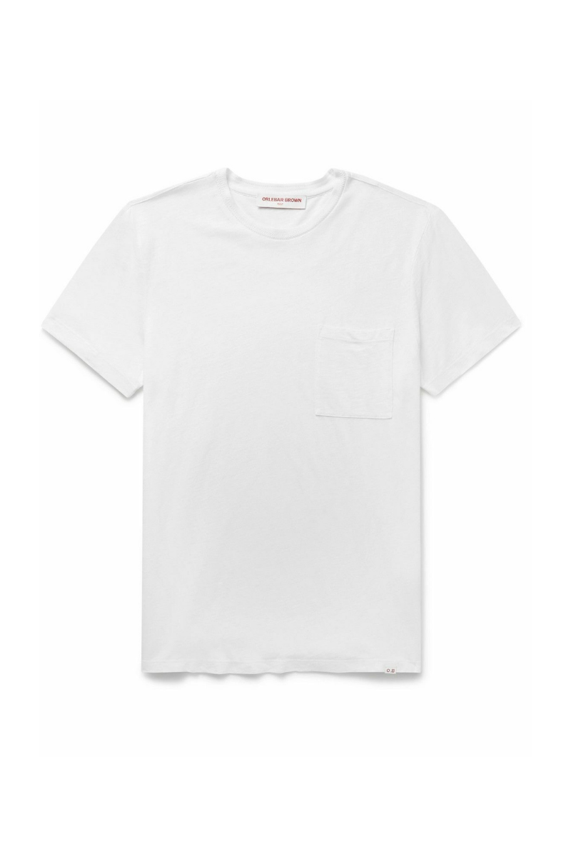Cotton Crewneck T-Shirt — White