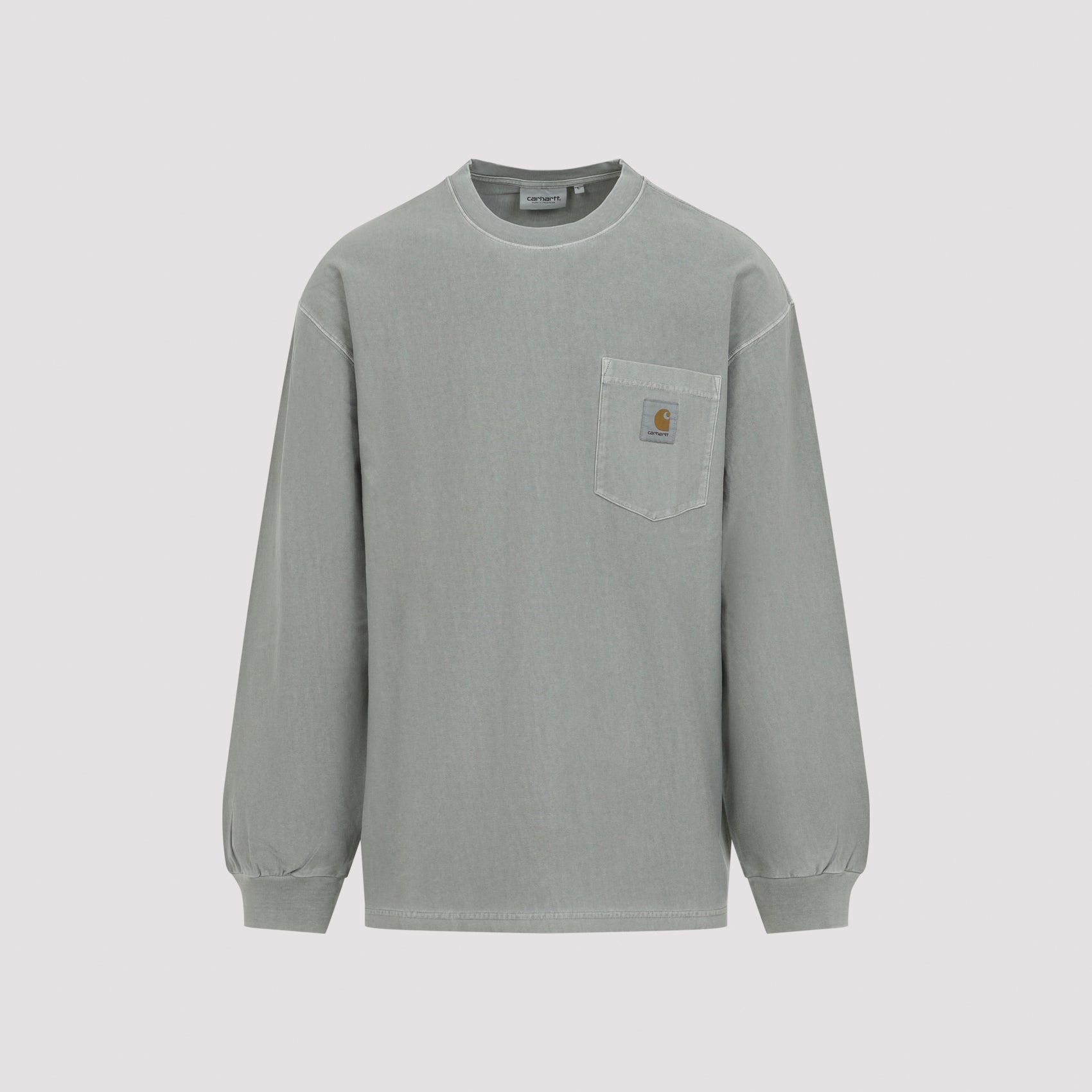 Men's Loose Pocket T-Shirt - Long Sleeve