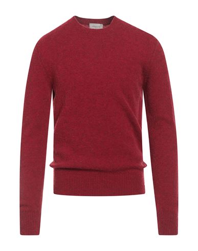 Man Sweater Burgundy Size 36 Virgin Wool, Polyamide