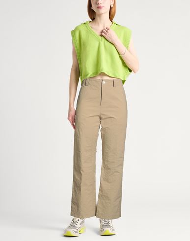 Woman Pants Sand Size 10 Polyamide
