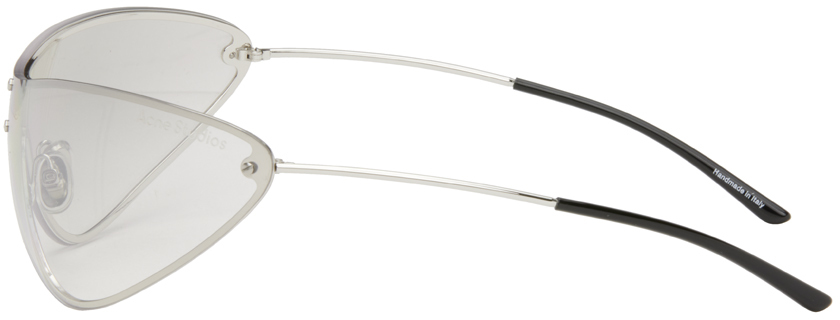 Acne Studios Silver Metal Frame Sunglasses