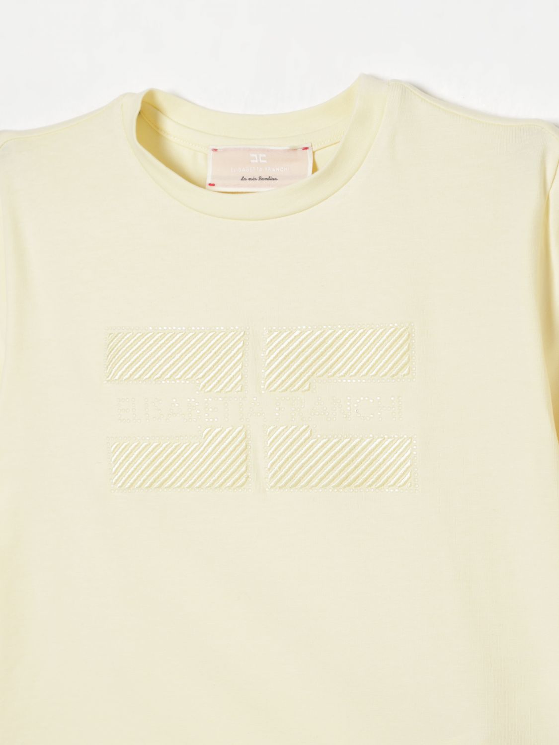 T-Shirt ELISABETTA FRANCHI LA MIA BAMBINA Kids color Lemon