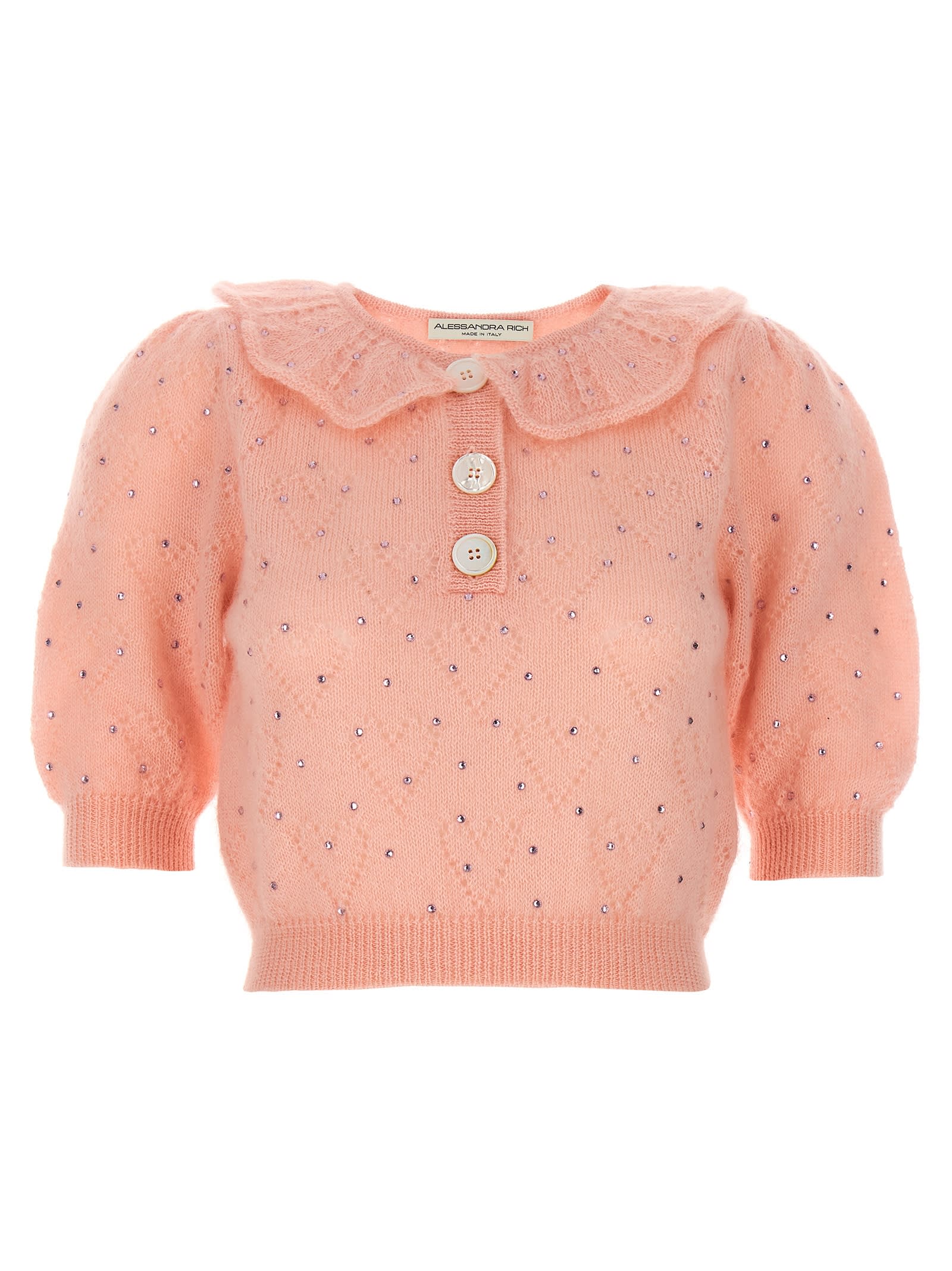 Embellished Mohair Sweater
