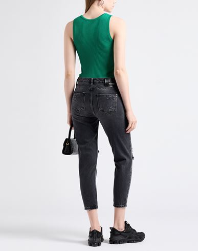 Jeans Woman Jeans Black Size 25 Cotton, Lyocell, Tencel