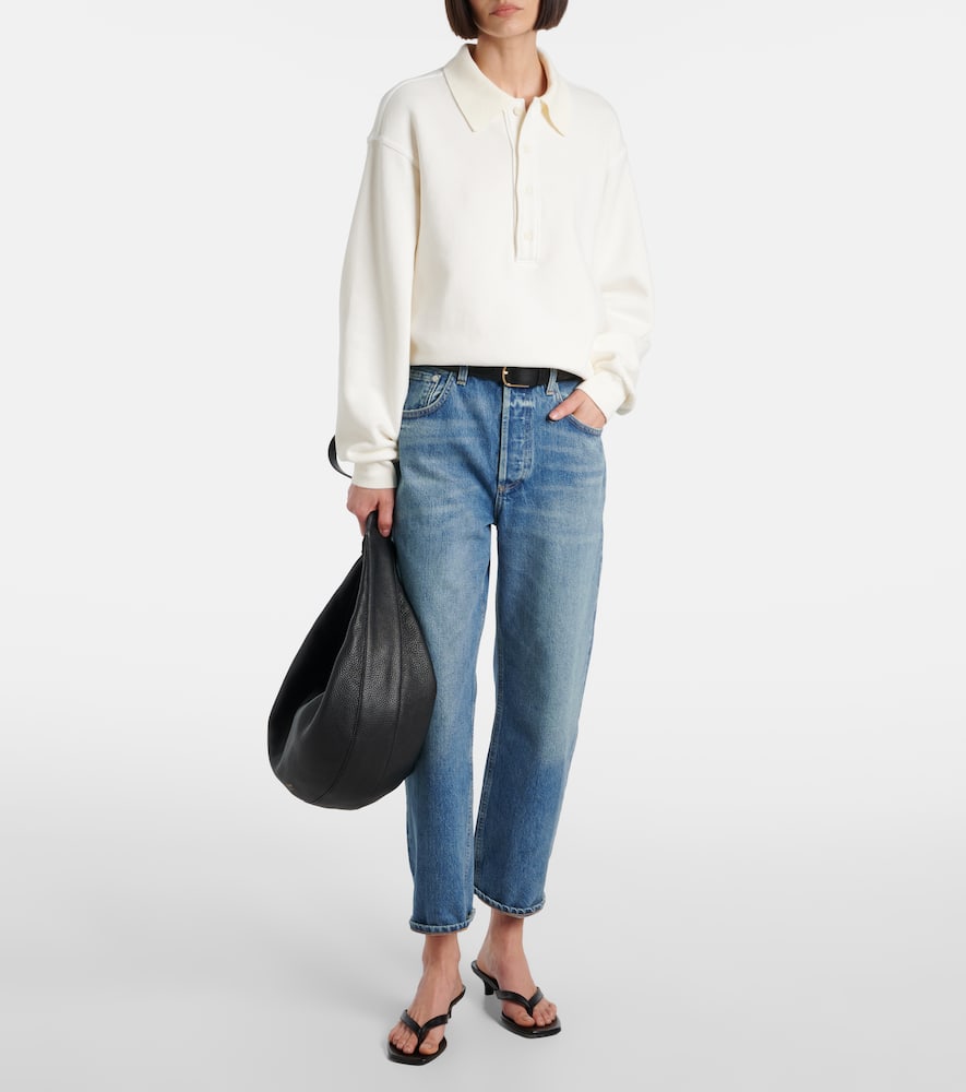 Dahlia mid-rise straight jeans