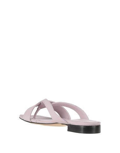 Woman Thong sandal Lilac Size 10 Leather