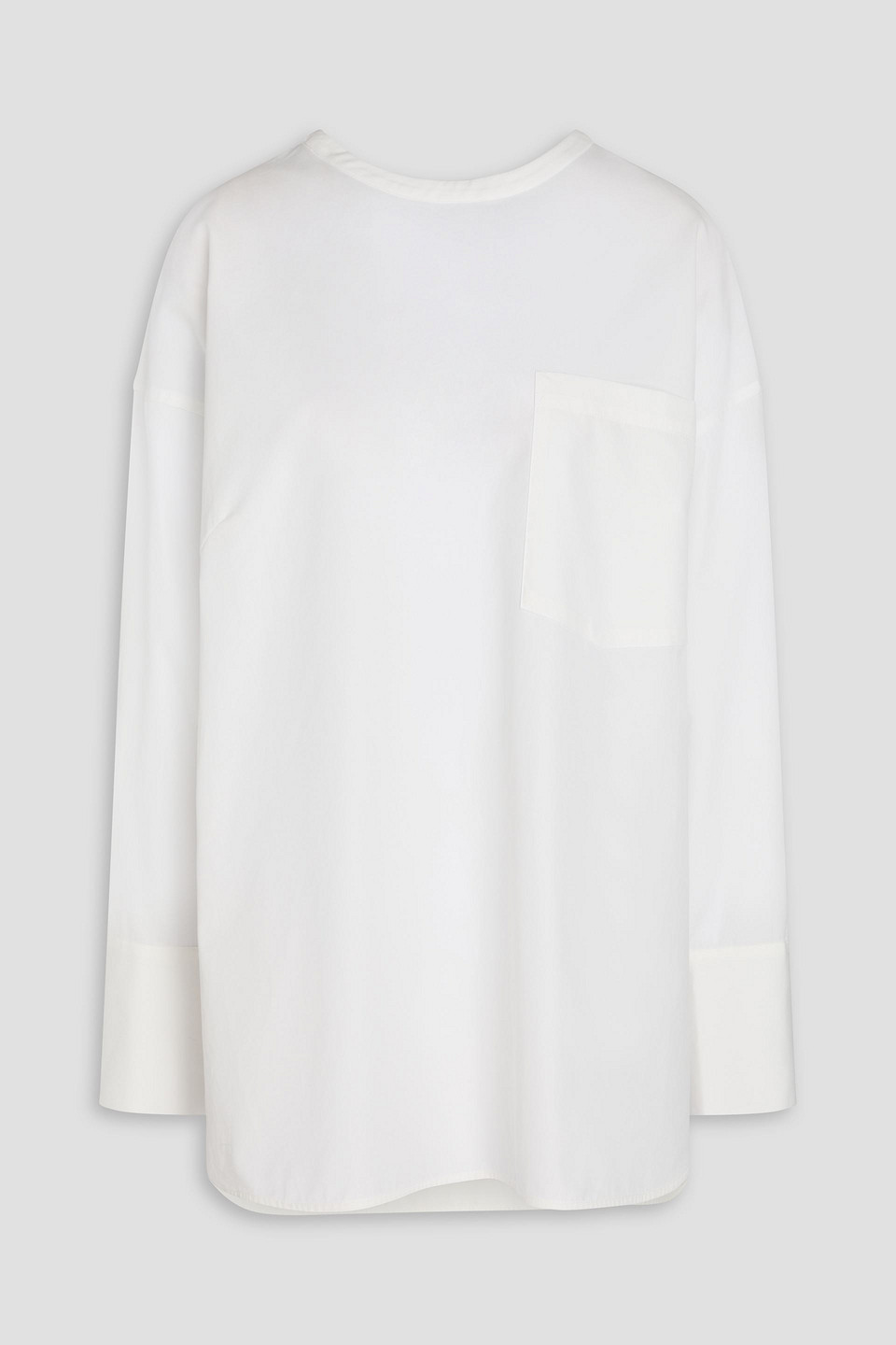 Isola cotton-poplin blouse - White - XS