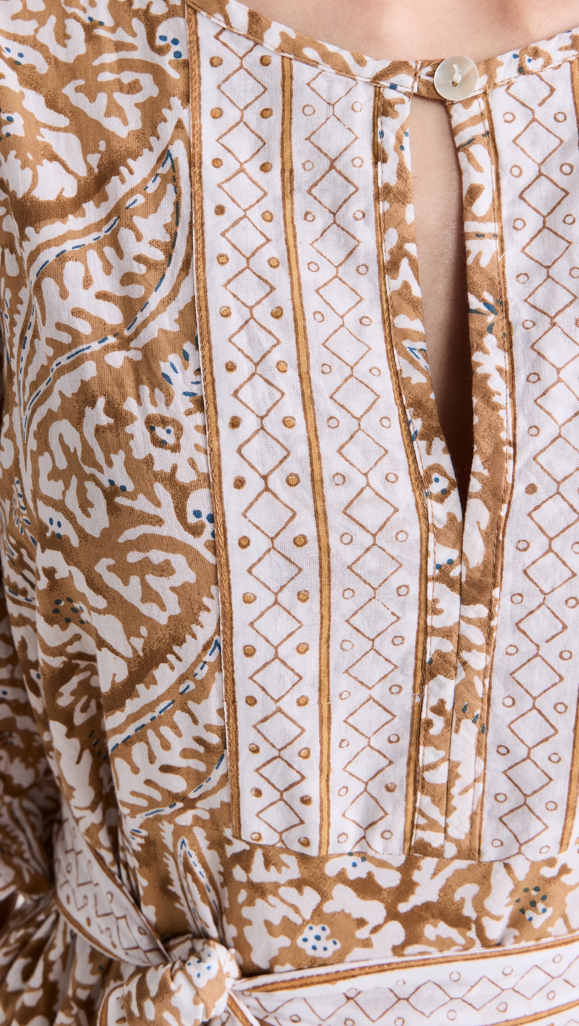 House Dress Tinsel Limoges Print