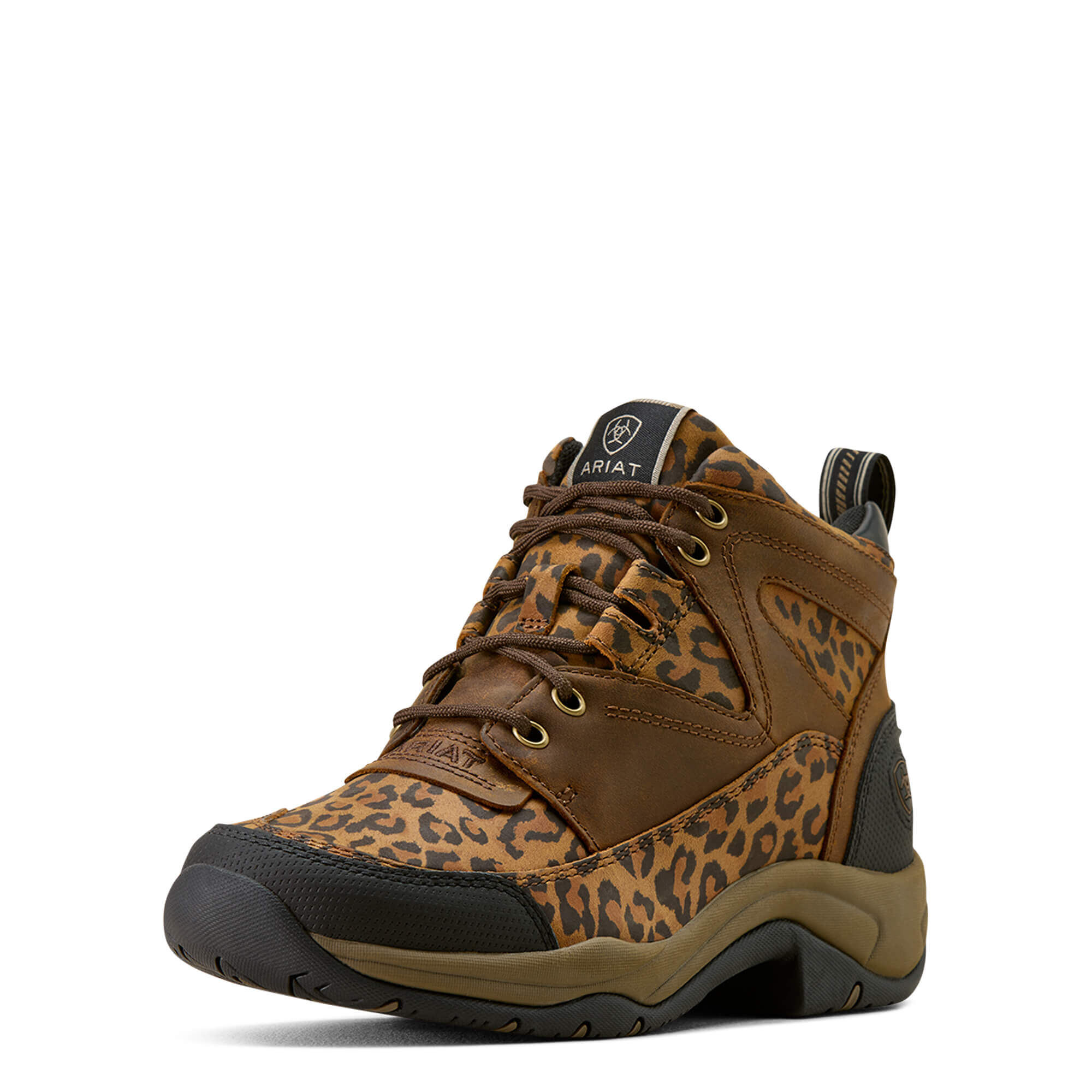 Women's Terrain Boots in Washed Leopard, B Medium Width, Size 3, by