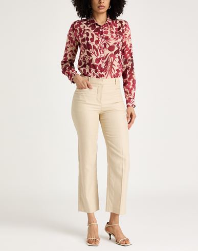 Forte_forte Woman Shirt Garnet Size 1 Cotton, Silk
