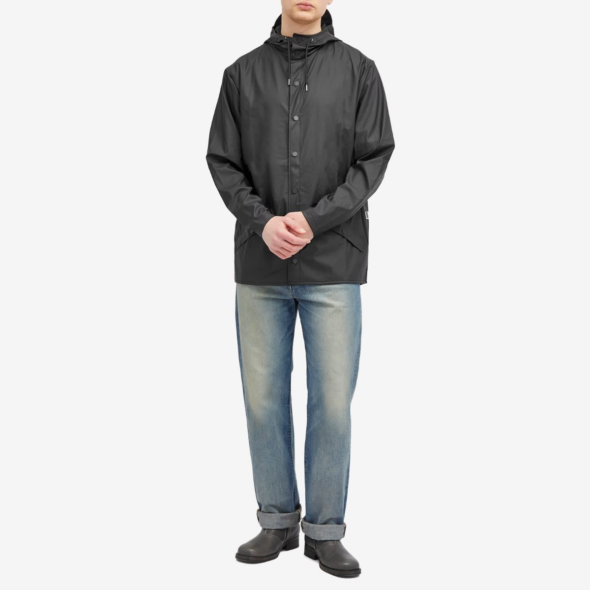 Classic Jacket in Black, Size Small 