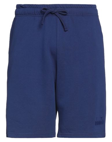 Man Shorts & Bermuda Shorts Blue Size XXS Cotton