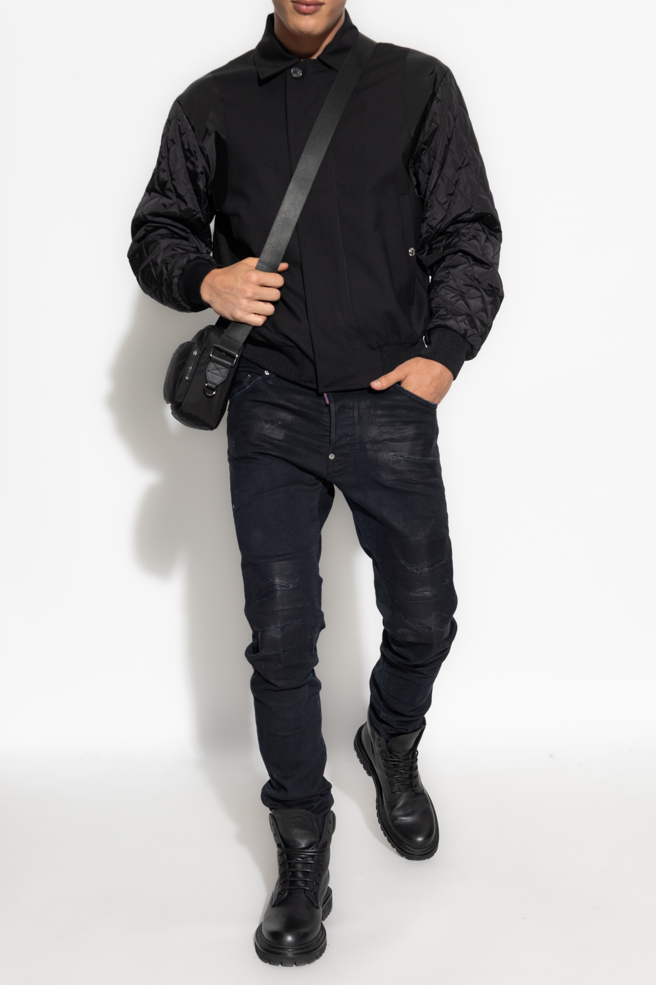 Wool Jacket, Men's, Black