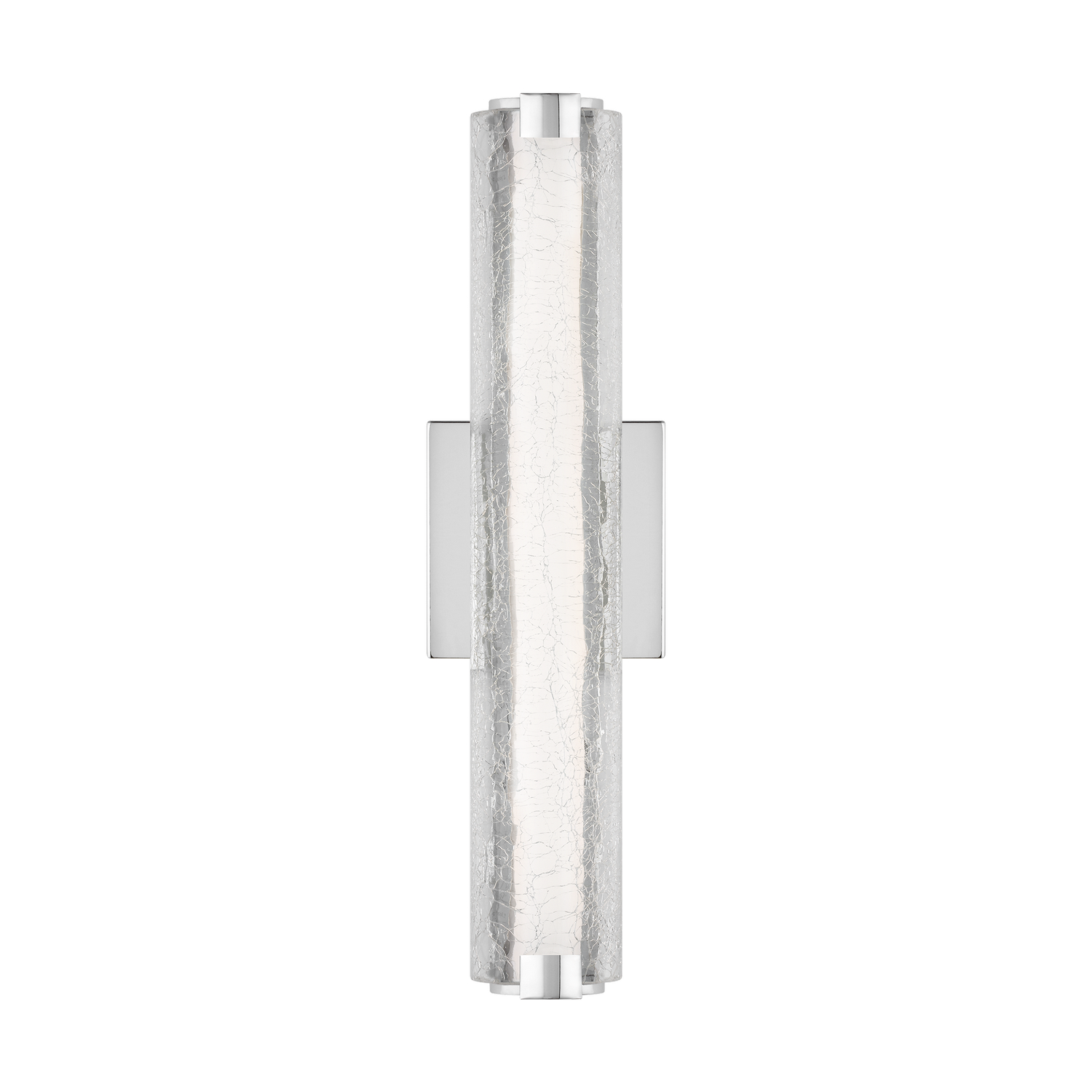 Visual Comfort Studio Cutler LED Bathroom Vanity Light in Chrome