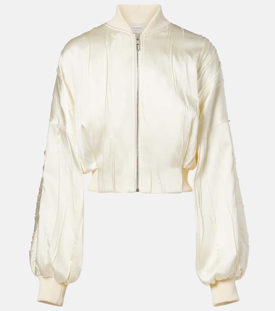 Zorro cropped bomber jacket