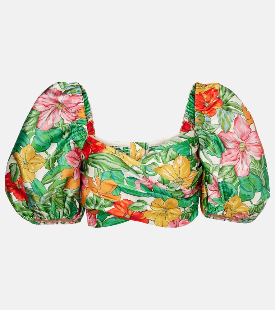 Alémais Amelia printed top