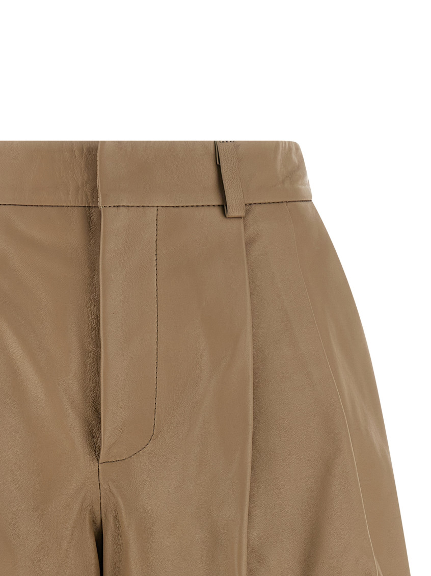 Tassel Bermuda Shorts Bermuda And Short Beige