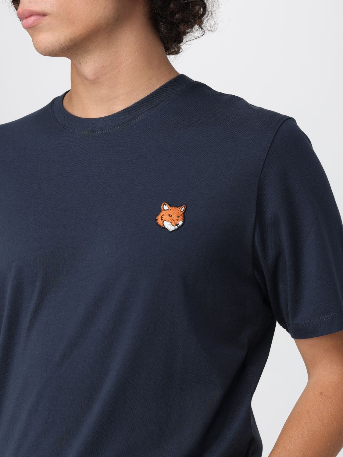 T-Shirt MAISON KITSUNÉ Men color Blue