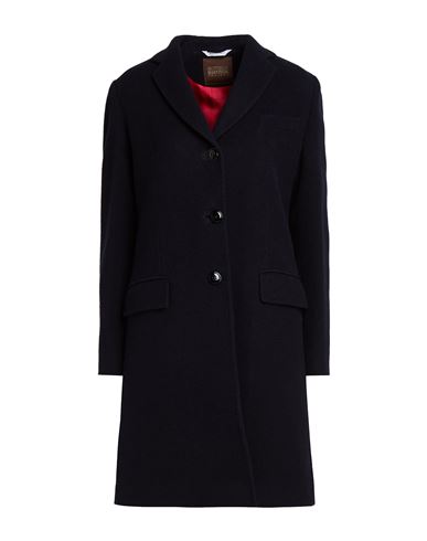 Woman Coat Midnight blue Size 6 Wool, Polyester