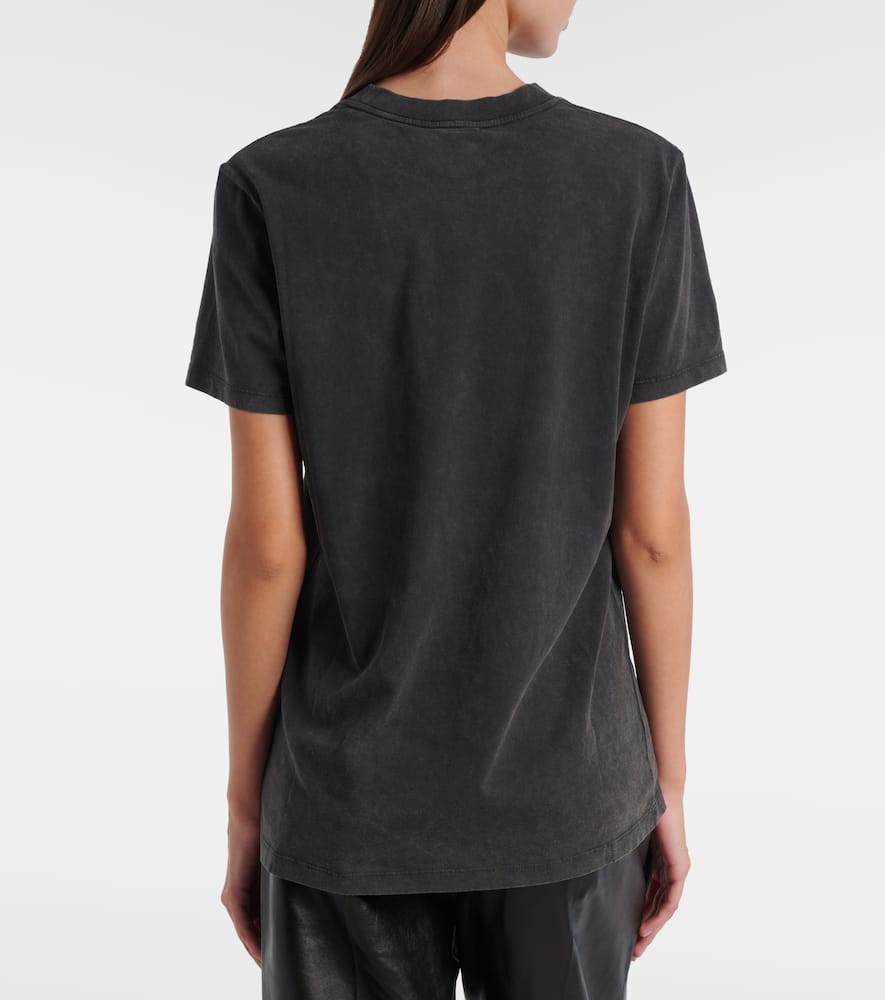 Zoeline printed cotton jersey T-shirt