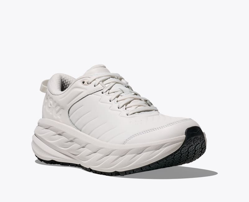 HOKA Men's Bondi SR Shoes in Frost/Frost